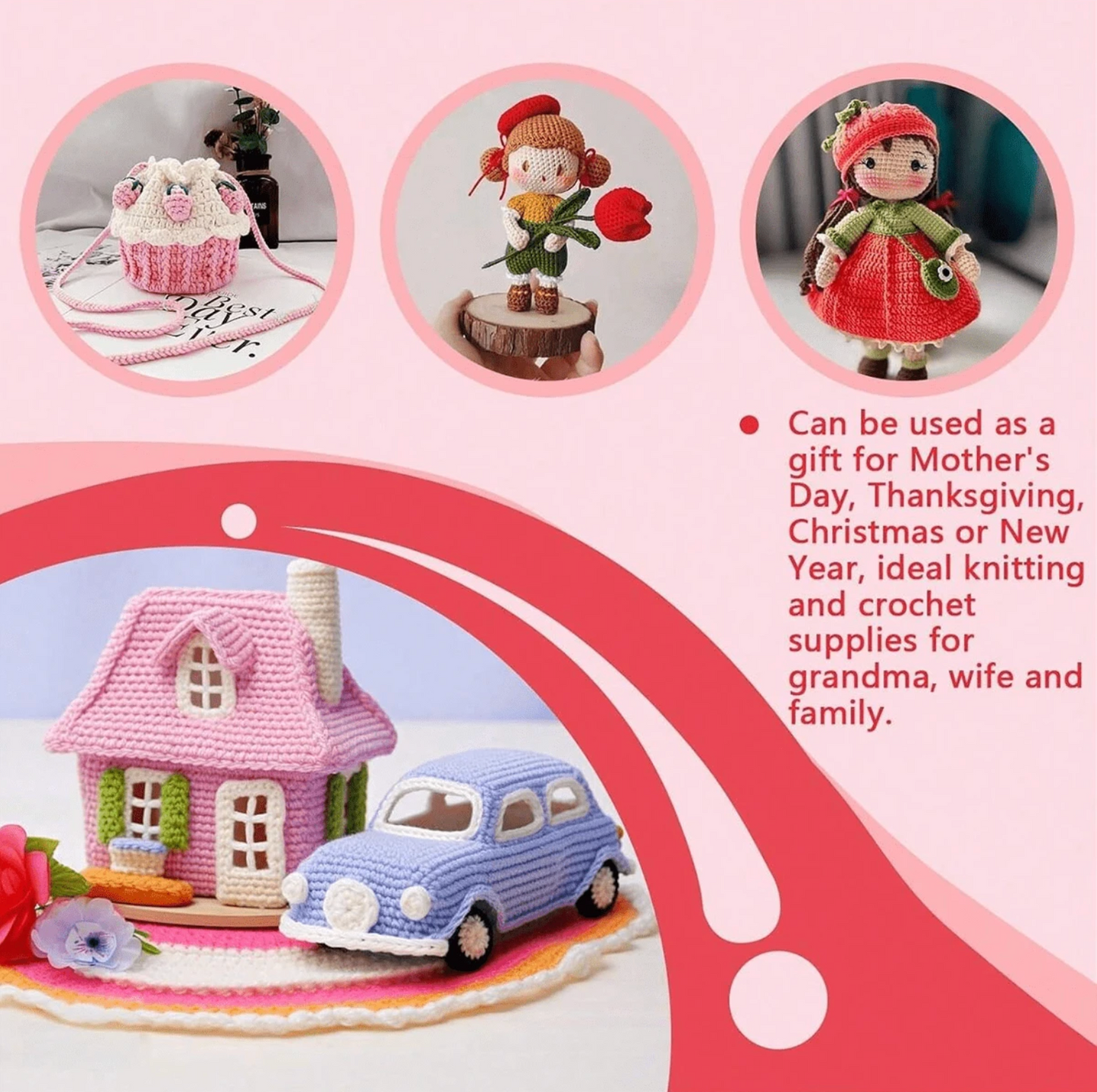 Estuche DIY Crochet con Manuel