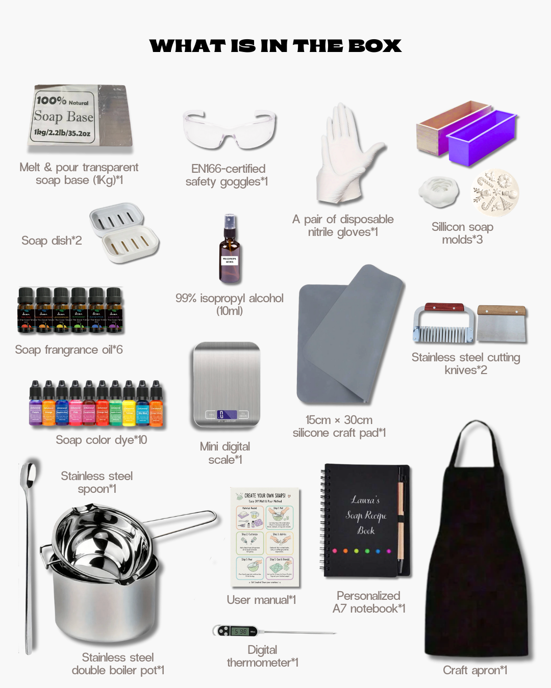 DIY Handmade Soap Kit