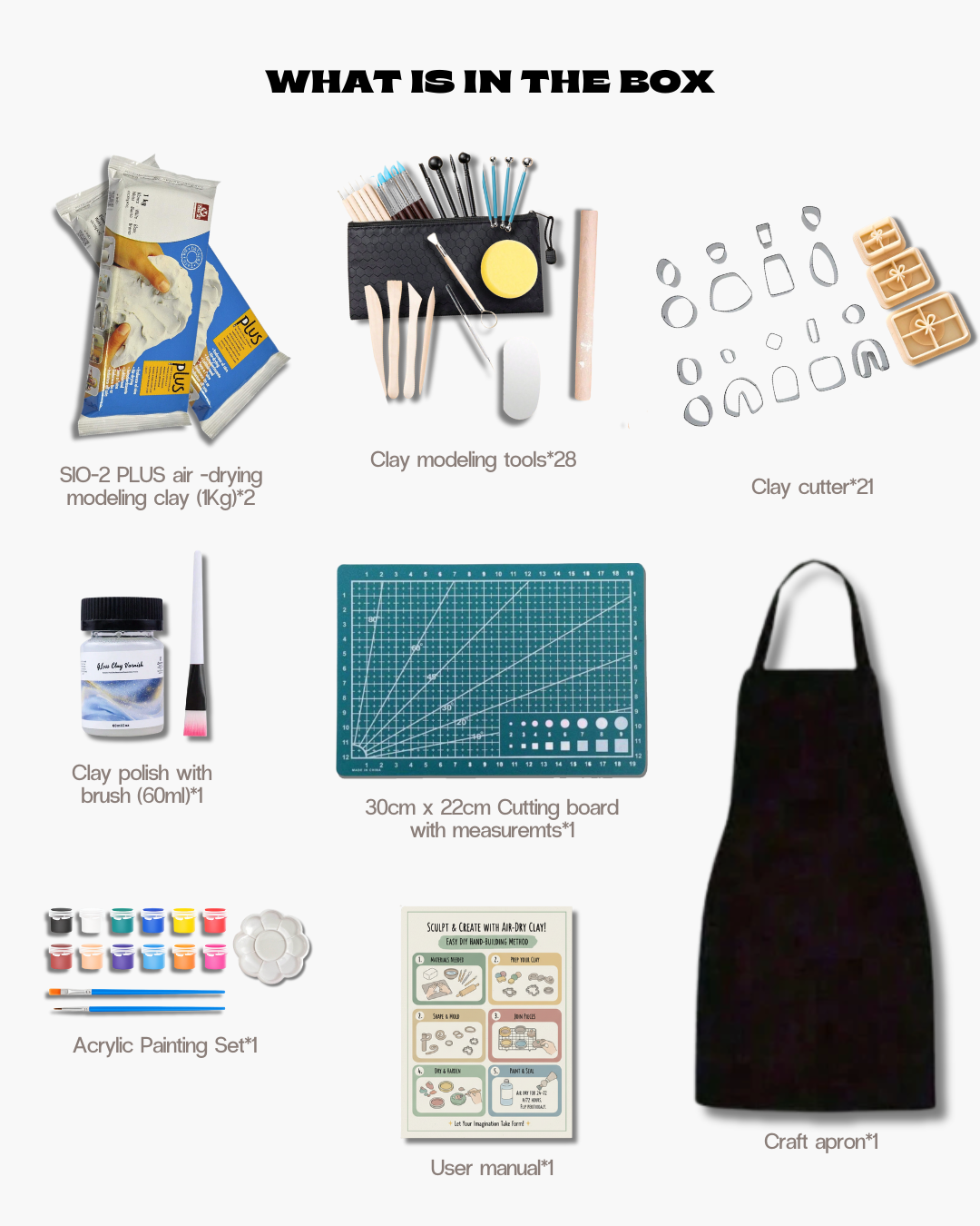 DIY Clay Modeling Kit