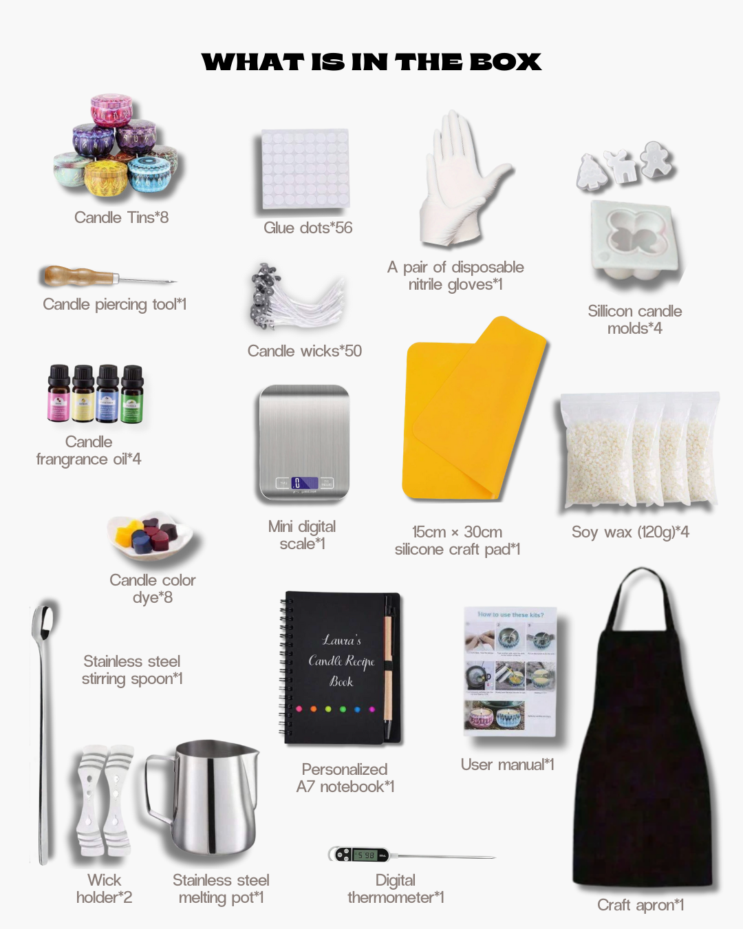 Estuche DIY Vela perfumada