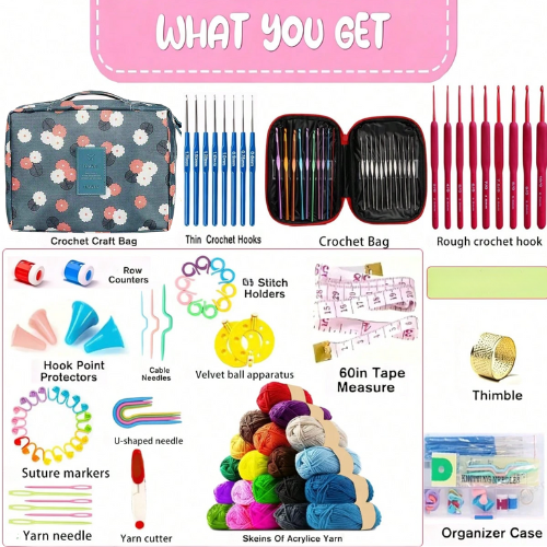 Estuche DIY Crochet con Manuel