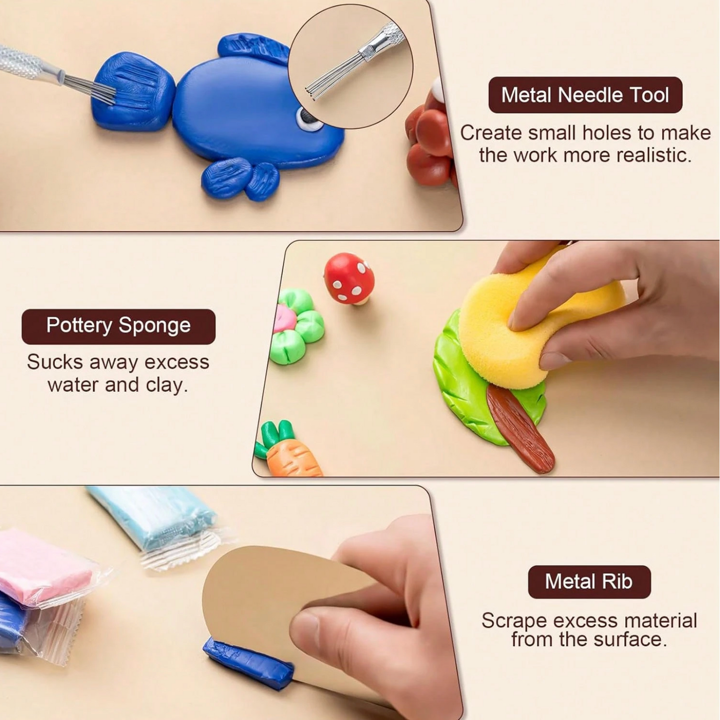 DIY Clay Modeling Kit