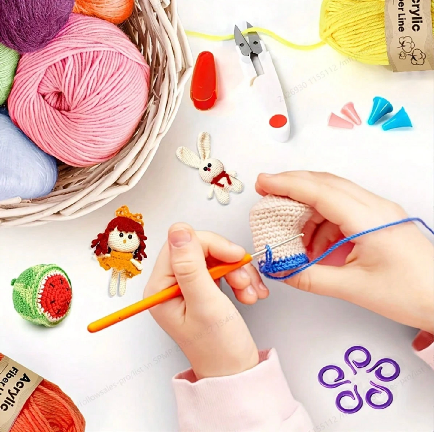 Estuche DIY Crochet con Manuel