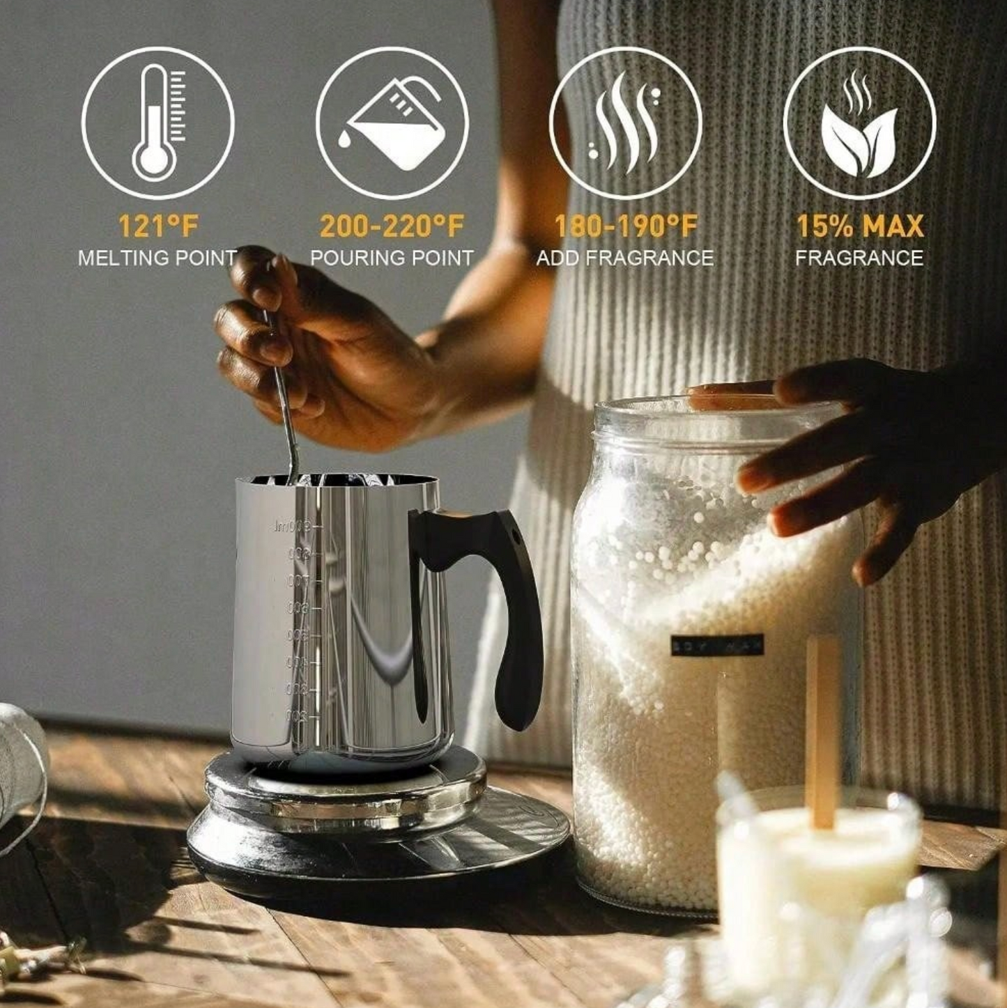 Estuche DIY Vela perfumada